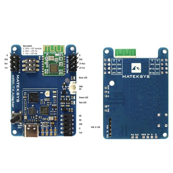 Original MATEK MATEKSYS MR24-30-TX MLRS MAVLINK 2.4GHZ TX MODULE KIT 2.4G 30 DBm RF Power for Long Range Rc Model